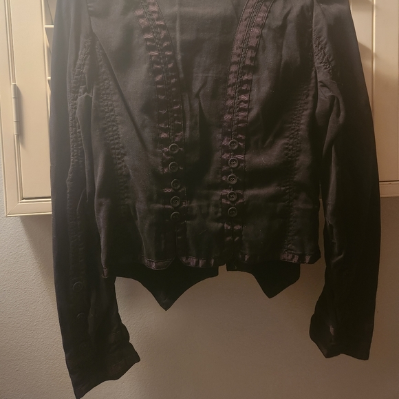 Marc Jacobs Black Jacket Size 2 - Picture 5 of 7